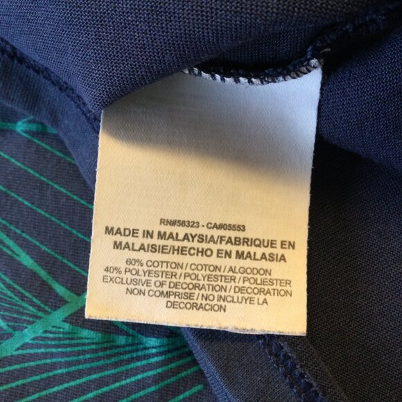 Nike Dri Fit Tee Mens XL Athletic Cut Navy Football Graphic - Picture 7 of 8